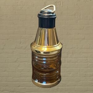 Old Spice Lantern Decanter After Shave Lotion 6 oz Ship Bottle Made in USA VTG